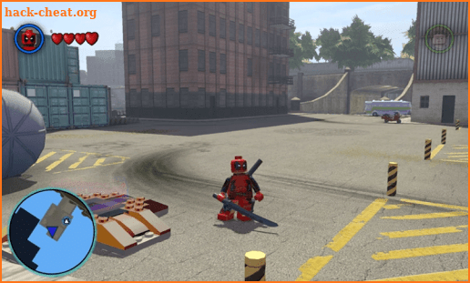 Crossword LEGO Deadploo Heroes screenshot