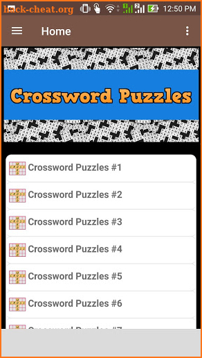 Crossword Puzzles screenshot