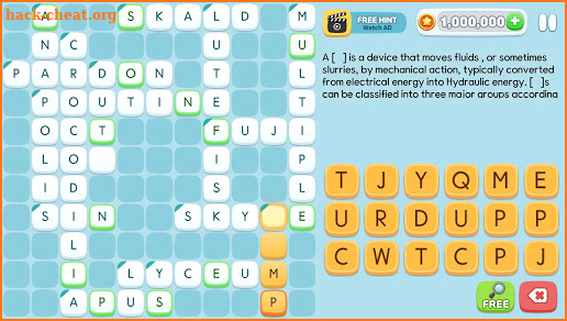 Crossword Quiz screenshot