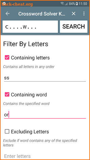 Crossword Solver King screenshot