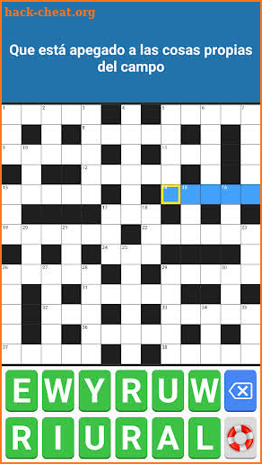 Crossword Spanish Puzzle Free Word Game Offline screenshot