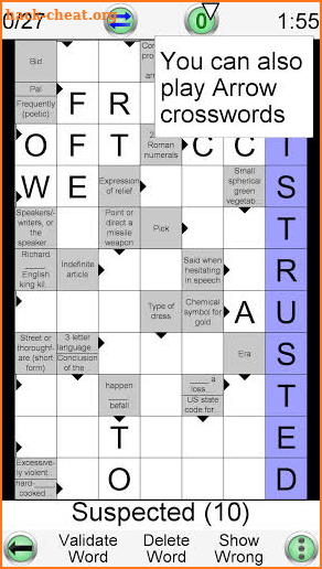 Crossword Unlimited screenshot