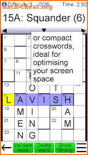 Crossword Unlimited + screenshot