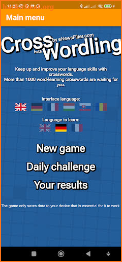 CrossWordling screenshot