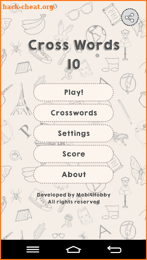 CrossWords 10 screenshot