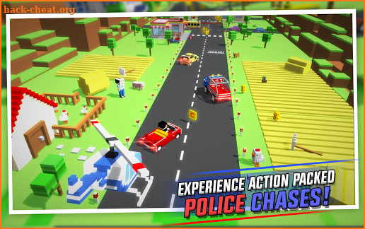 Crossy Brakes : Blocky Highway Noob Racer screenshot