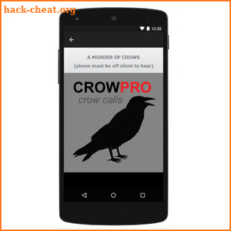 Crow Calls - BLUETOOTH -No Ads screenshot