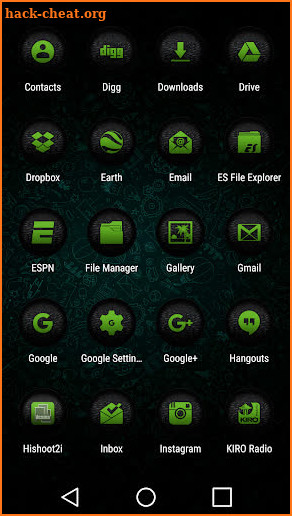 Crow Green - Icon Pack screenshot