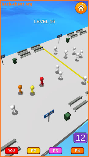 Crowd Escape 3D screenshot