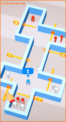 Crowd Pin Puzzle screenshot