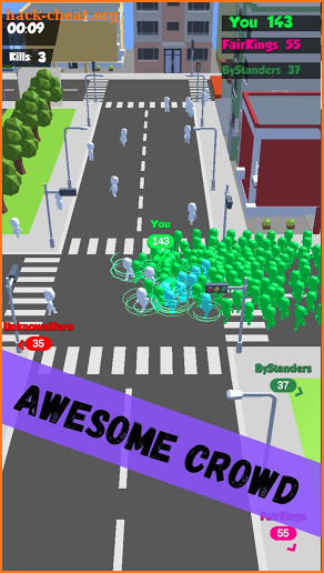 Crowd Race - Run City screenshot