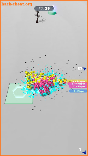 crowd war 3d screenshot