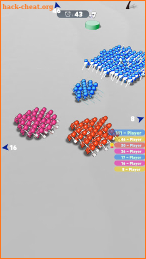 crowd war 3d screenshot