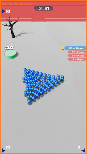 crowd war 3d screenshot