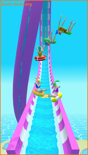 Crowd Water Slide screenshot