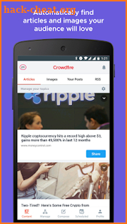 Crowdfire: Social Media Manager screenshot