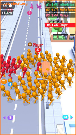 Crowd.io Wars screenshot