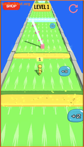 Crowed Run Race screenshot