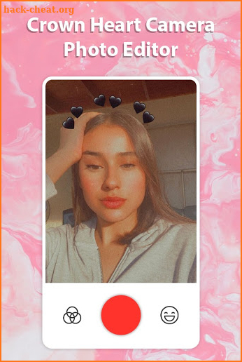 Crown Heart Camera Editor screenshot