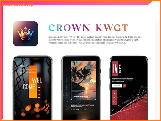 Crown KWGT screenshot