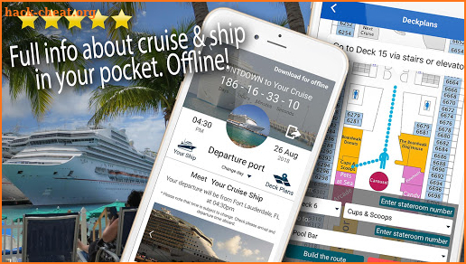 Cruise Itinerary & Cruise Planner App by CruiseBe screenshot