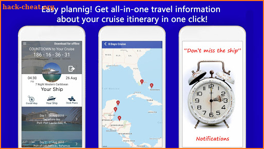 Cruise Itinerary & Cruise Planner App by CruiseBe screenshot