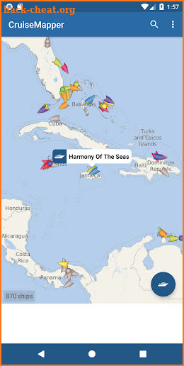 CruiseMapper screenshot