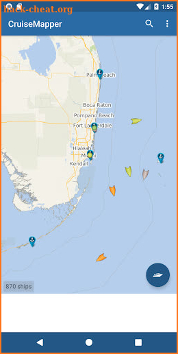 CruiseMapper screenshot