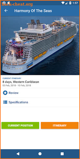 CruiseMapper screenshot