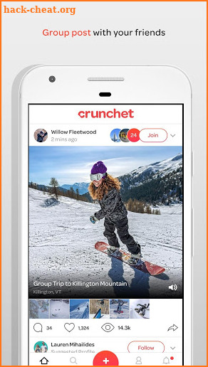 Crunchet screenshot