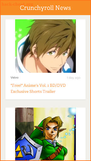 Crunchyroll News screenshot