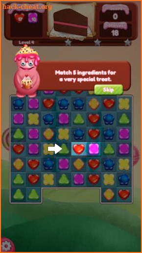 Crush Frozen Candy : Match 3 Puzzle Game screenshot