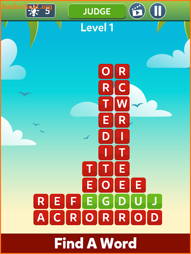 Crush Letters - Find Hidden Word screenshot