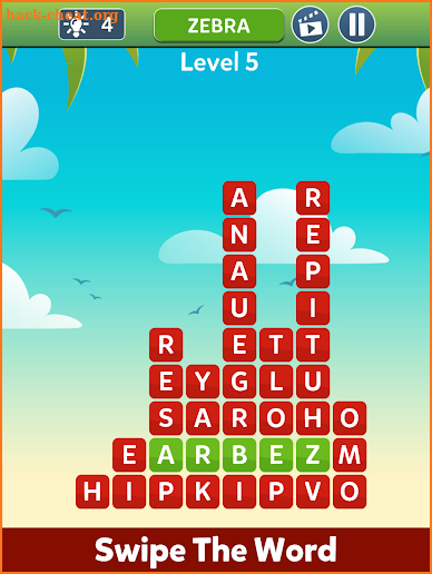 Crush Letters - Find Hidden Word screenshot