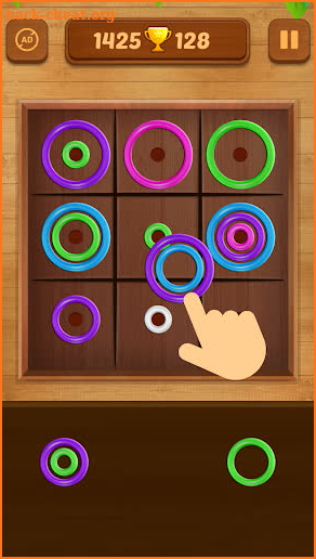 Crush Rings - Match Color Rings screenshot