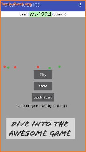 Crush The Ball 0D screenshot