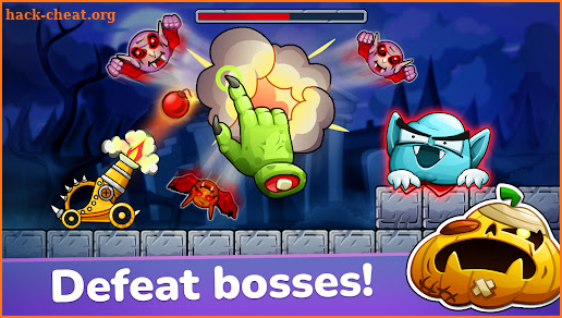 Crush the Monsters：Cannon Game screenshot