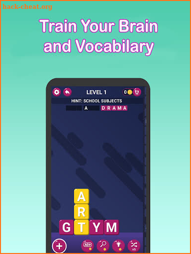 Crush the Words - Find Hidden Words screenshot