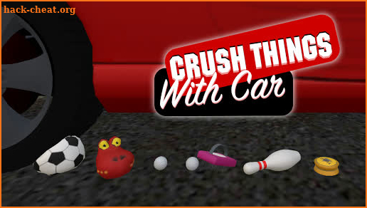 Crush things with car - ASMR games screenshot