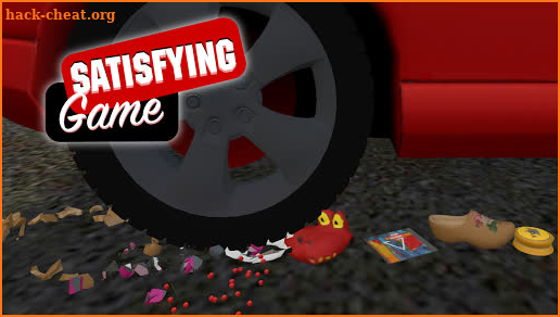 Crush things with car - ASMR games screenshot