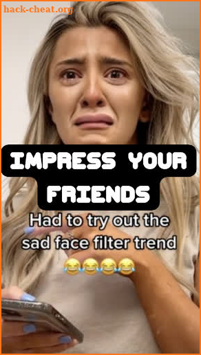 Crying Face Filter Camera Tips screenshot