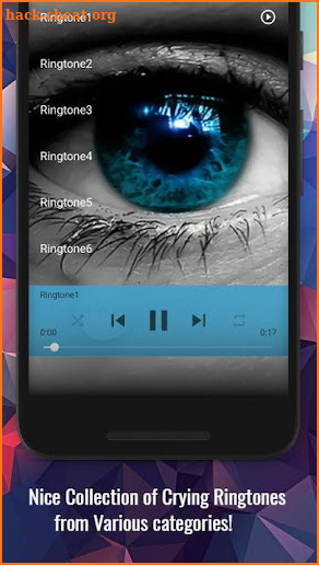 Crying Ringtones screenshot