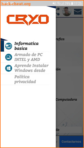 Cryo Computación screenshot