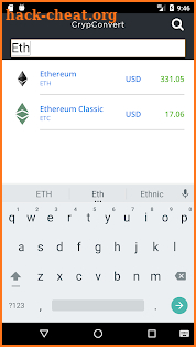 CrypConvert screenshot