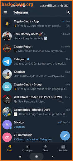 Crypto Clubs – Signals & Chat screenshot