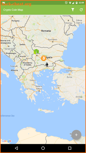 Crypto Coin Map screenshot
