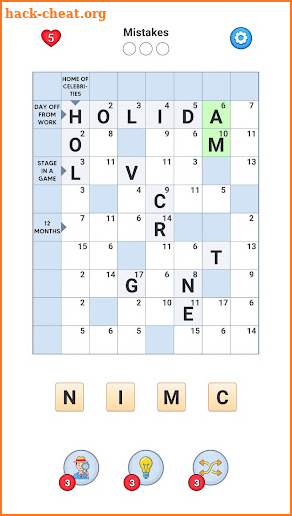 Crypto CrossWord screenshot