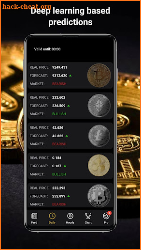 Crypto Forecast: AI prediction screenshot