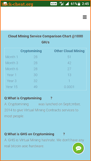 Crypto Mining screenshot