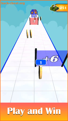 Crypto Rush 3D Coin Roll Race screenshot